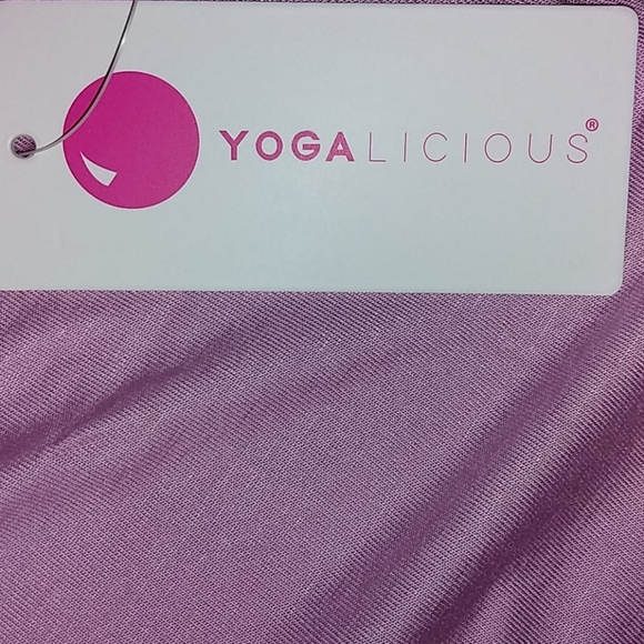 🆓🌠MSRP $42 Yogalicious Candied Lilac Large - Picture 13 of 16